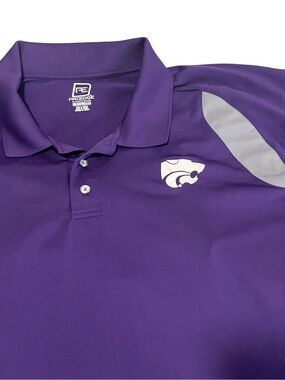 K-State Wildcats Two-Tone Performance Polo 2XL